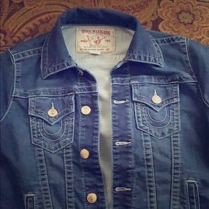 True religion jean jacket.